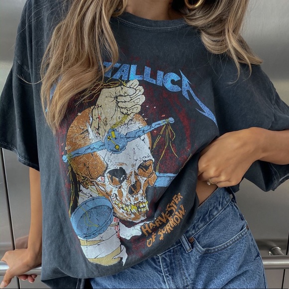 Urban Outfitters Tops - Metallica Oversize Tee